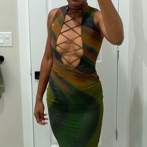 With Jean Amethyst Midi Dress | Zodiac in size Small. New condition